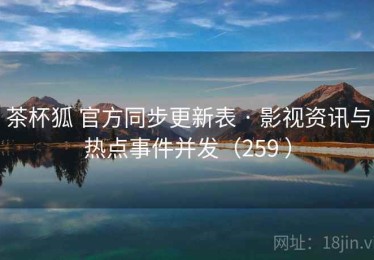 茶杯狐 官方同步更新表 · 影视资讯与热点事件并发（259 ）