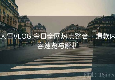 大雷VLOG 今日全网热点整合 · 爆款内容速览与解析
