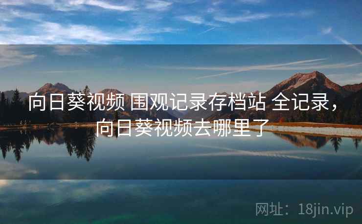 向日葵视频 围观记录存档站 全记录，向日葵视频去哪里了